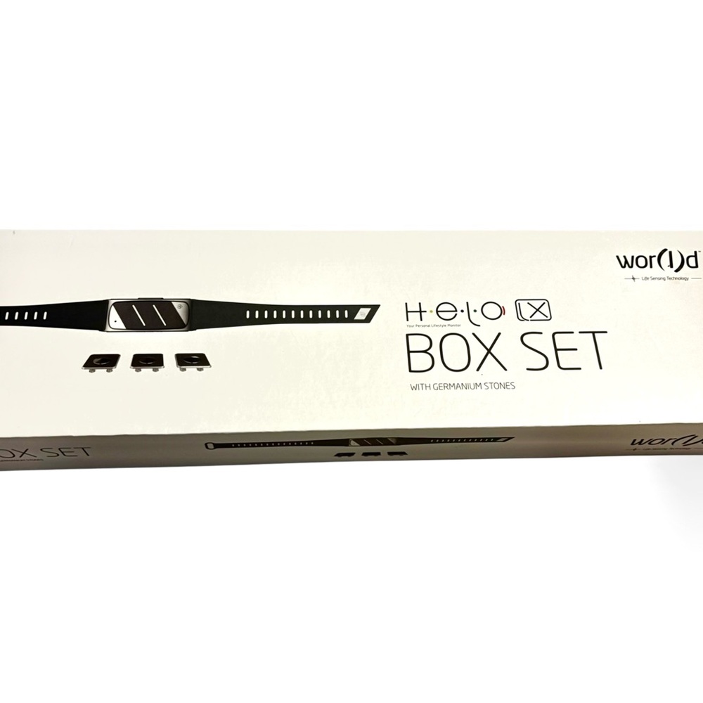 Helo LX Black Wearable Wristband